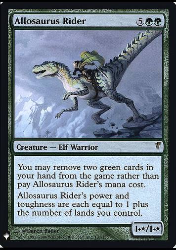 Allosaurus Rider - FOIL (Allosaurusreiter)